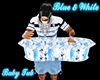 Blue&White Baby Tub