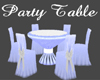 {SS} Blue party table