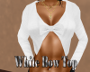 White Bow Top