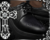 ✮ Black leather shoes