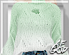 Ⱥ" Moos Green Knit