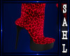 LS~CAT BOOTS RED