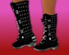 Black Studded Boots