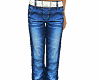 Blue Jeans (w Belt)