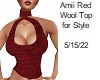 [BB] Amii Red Wool