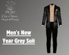 Men's New Year Grey Suit