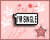 I'M Single Sticker
