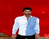 chemise blue paillette