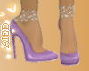 Purple Party Heels