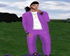 Joggers Suit Purple