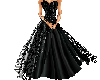 black lacey gown