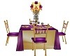 Purple & Gold Table