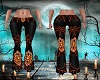 Orange Spider Pants