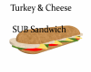 Turkey & Cheese sub