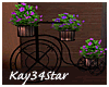 Bike Planter & Flowers