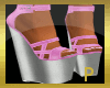 [P] Pink Leather Shoes