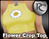 Flower Crop Top