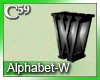 Alphabet Seat W