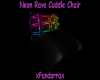 Neon Rave Cuddle Chair