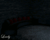 [L] Black and Red Couch
