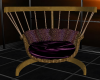 Purple Basket Chair
