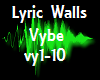 Music Lyric Walls Vybe