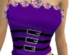 purple belted top