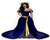 Princess Gown royal blue