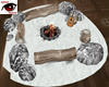 Mountain campfire