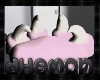 pink poseless paw chair