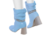 Blue boots