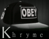 K| ObeyWhite w/tag