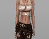 Brown Sequin Outfit RL