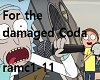 for the damaged coda R&M