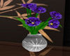 JMW ~ Purple Pansy Vase