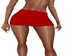 Red Micro Skirt