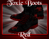 -A- Toxic Boots M Red