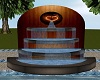 fountain wooden**