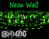 Green Neon Wall light