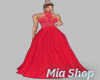 🍒Kamile Red Gown