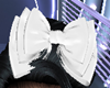 White bow hair