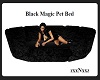 Black Magic Pet Bed