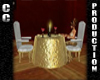 CC Golden love table