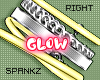 !!S Glow Braces Yellow R
