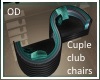 (OD) Cuple club chair