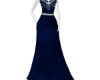 Navy and Gems Gown
