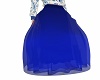 layered blue skirt