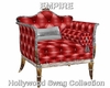 Hollywood Swag Red Chair
