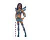 Aqua blue fairy