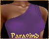 P9)"JAS" Purple Jumpsuit